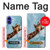 S3680 Girafe de sourire mignon Etui Coque Housse pour iPhone 16