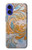 S3875 Tapis vintage en toile Etui Coque Housse pour iPhone 16