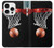S0066 Le basket-ball Etui Coque Housse pour iPhone 16 pro