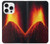 S0745 Volcan Lave Etui Coque Housse pour iPhone 16 pro