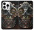 S1685 Crâne Steampunk Etui Coque Housse pour iPhone 16 pro