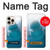 S1801 Béluga Sourire baleine Etui Coque Housse pour iPhone 16 pro