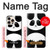 S2085 Panda minimaliste Etui Coque Housse pour iPhone 16 pro
