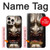 S2112 Hannya Démon Masque Etui Coque Housse pour iPhone 16 pro
