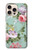 S2178 Peinture Fleur Art Floral Etui Coque Housse pour iPhone 16 pro