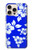 S2244 Motif Hawai Hibiscus Bleu Etui Coque Housse pour iPhone 16 pro