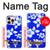 S2244 Motif Hawai Hibiscus Bleu Etui Coque Housse pour iPhone 16 pro