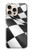S2408 Vainqueur Drapeau checkered Etui Coque Housse pour iPhone 16 pro