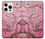 S2449 Fleur rose Amandier Van Gogh Etui Coque Housse pour iPhone 16 pro