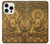 S2452 Bouddha Bas relief Art Imprimé Graphique Etui Coque Housse pour iPhone 16 pro