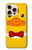 S2760 Canard Tuxedo jaune Dessin animé Etui Coque Housse pour iPhone 16 pro