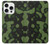 S2877 Vert Serpent Imprimé graphique Peau Etui Coque Housse pour iPhone 16 pro