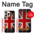 S2894 Drapeau britannique millésimé Etui Coque Housse pour iPhone 16 pro