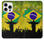 S2981 Brésil Football Football Etui Coque Housse pour iPhone 16 pro