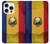 S3021 Roumanie Drapeau Etui Coque Housse pour iPhone 16 pro