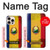 S3021 Roumanie Drapeau Etui Coque Housse pour iPhone 16 pro