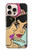 S3171 Filles Pop Art Etui Coque Housse pour iPhone 16 pro