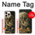 S3358 Vincent Van Gogh Skeleton cigarette Etui Coque Housse pour iPhone 16 pro