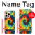 S3459 tie Dye Etui Coque Housse pour iPhone 16 pro