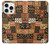 S3460 Motif Art Mali Etui Coque Housse pour iPhone 16 pro