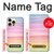 S3507 Coloré Arc-en-ciel pastel Etui Coque Housse pour iPhone 16 pro