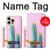 S3673 Cactus Etui Coque Housse pour iPhone 16 pro