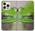 S3845 Grenouille verte Etui Coque Housse pour iPhone 16 pro