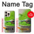S3845 Grenouille verte Etui Coque Housse pour iPhone 16 pro