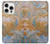 S3875 Tapis vintage en toile Etui Coque Housse pour iPhone 16 pro