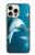 S3878 Dauphin Etui Coque Housse pour iPhone 16 pro