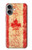 S1603 Drapeau du Canada Vieux Millésime Etui Coque Housse pour iPhone 16 plus