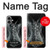 S1639 Gothique Corset Noir Etui Coque Housse pour iPhone 16 plus