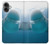 S1801 Béluga Sourire baleine Etui Coque Housse pour iPhone 16 plus