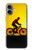 S2385 Vélo Vélo Coucher de soleil Etui Coque Housse pour iPhone 16 plus