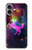 S2486 Arc en ciel espace de nébuleuse Licorne Etui Coque Housse pour iPhone 16 plus