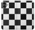 S2492 Noir et blanc Damier Etui Coque Housse pour iPhone 16 plus