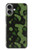 S2877 Vert Serpent Imprimé graphique Peau Etui Coque Housse pour iPhone 16 plus