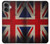 S2894 Drapeau britannique millésimé Etui Coque Housse pour iPhone 16 plus