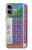 S3383 Tableau périodique Etui Coque Housse pour iPhone 16 plus
