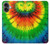 S3422 tie Dye Etui Coque Housse pour iPhone 16 plus