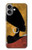 S3453 Africaine Reine Néfertiti Silhouette Etui Coque Housse pour iPhone 16 plus