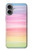 S3507 Coloré Arc-en-ciel pastel Etui Coque Housse pour iPhone 16 plus