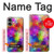 S3677 Mosaïques de briques colorées Etui Coque Housse pour iPhone 16 plus