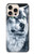 S0123 Loup blanc Etui Coque Housse pour iPhone 16 pro max