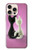 S1832 Chat d'amour Etui Coque Housse pour iPhone 16 pro max