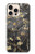 S2664 Noir Fleur Amandier Van Gogh Etui Coque Housse pour iPhone 16 pro max