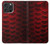 S2879 Rouge Arowana écailles de poisson Etui Coque Housse pour iPhone 16 pro max