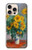 S2937 Claude Monet Bouquet de tournesols Etui Coque Housse pour iPhone 16 pro max