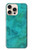 S3147 Aqua Marbre Pierre Etui Coque Housse pour iPhone 16 pro max