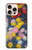 S3342 Claude Monet Chrysanthèmes Etui Coque Housse pour iPhone 16 pro max